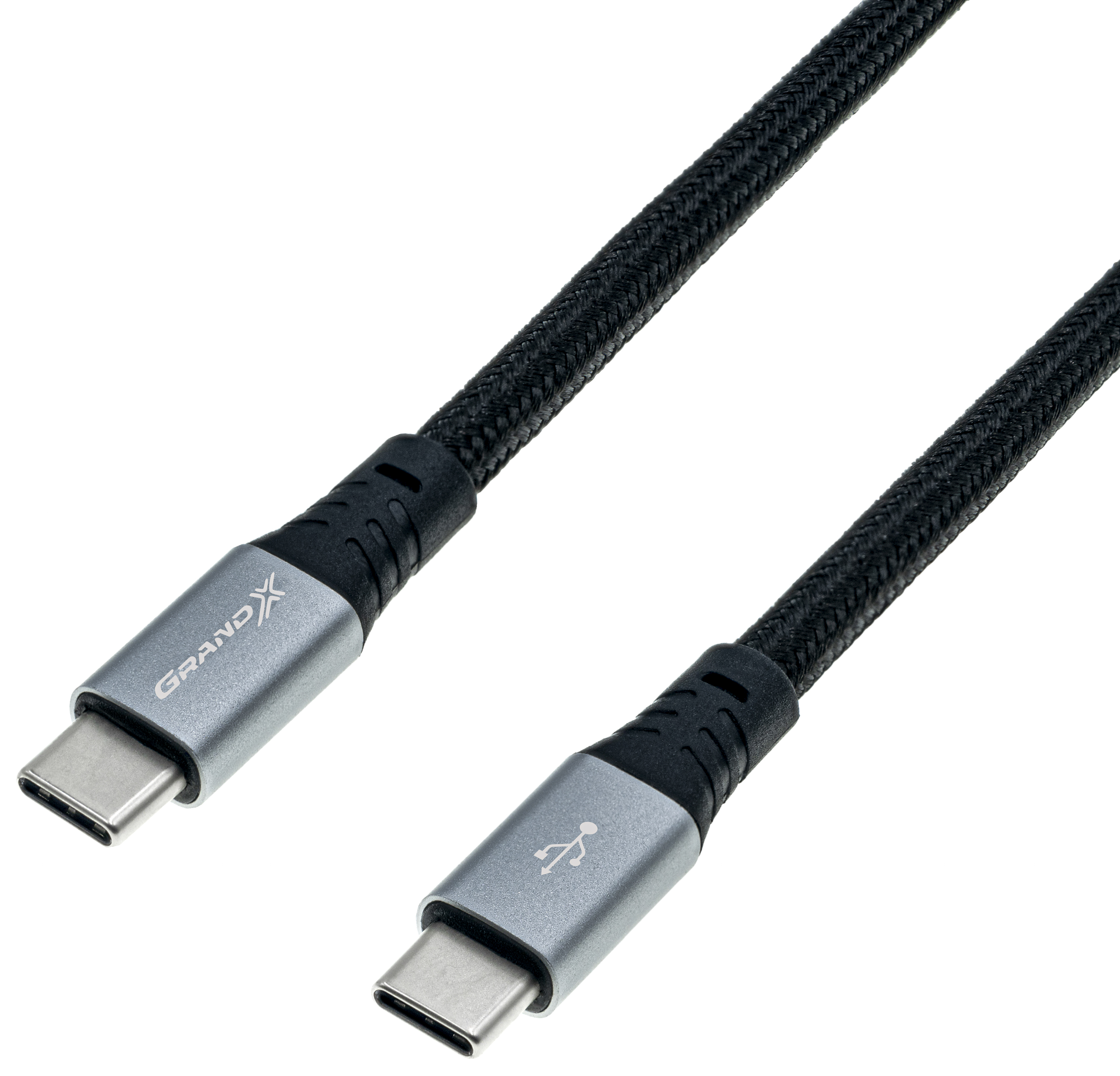 

Кабель Grand-X USB Type-C 1 м Grey (TPC-02)