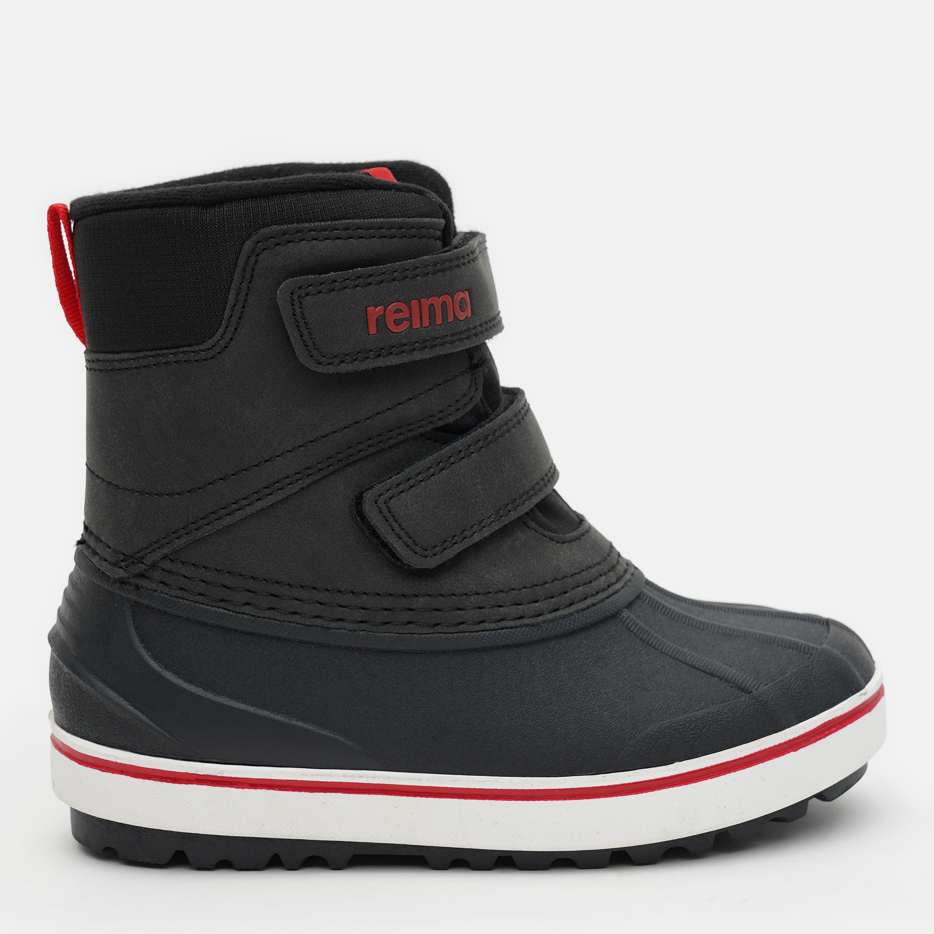 Акція на Дитячі зимові черевики для хлопчика Reima Coconi 5400027A-9990 26/27 Чорні від Rozetka