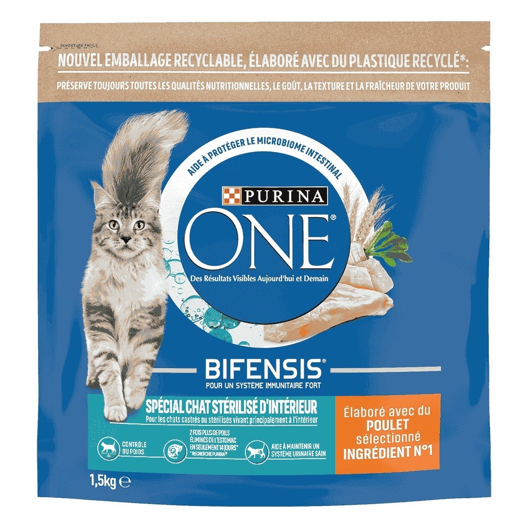 Сухой корм для котов Purina ONE Sterilized Indoor Cat с курицей 1,5 кг  (1638515927) от продавца: Animals – в интернет-магазине ROZETKA | Купить в  Украине: Киеве, Харькове, Днепре, Одессе, Запорожье, Львове