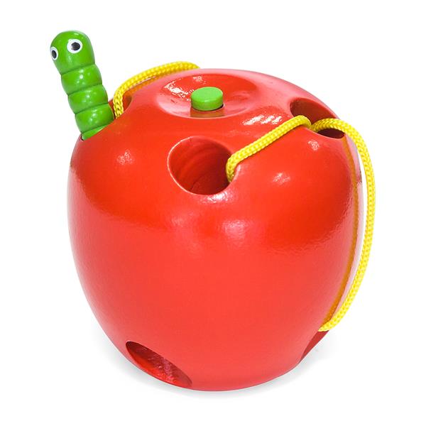 

Деревянная шнуровка Viga Toys Яблочко (56276)