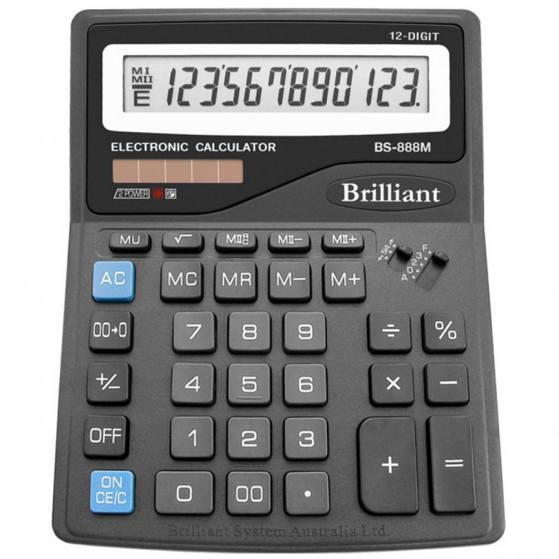 

Калькулятор профессиональный Brilliant BS-888M (00436)