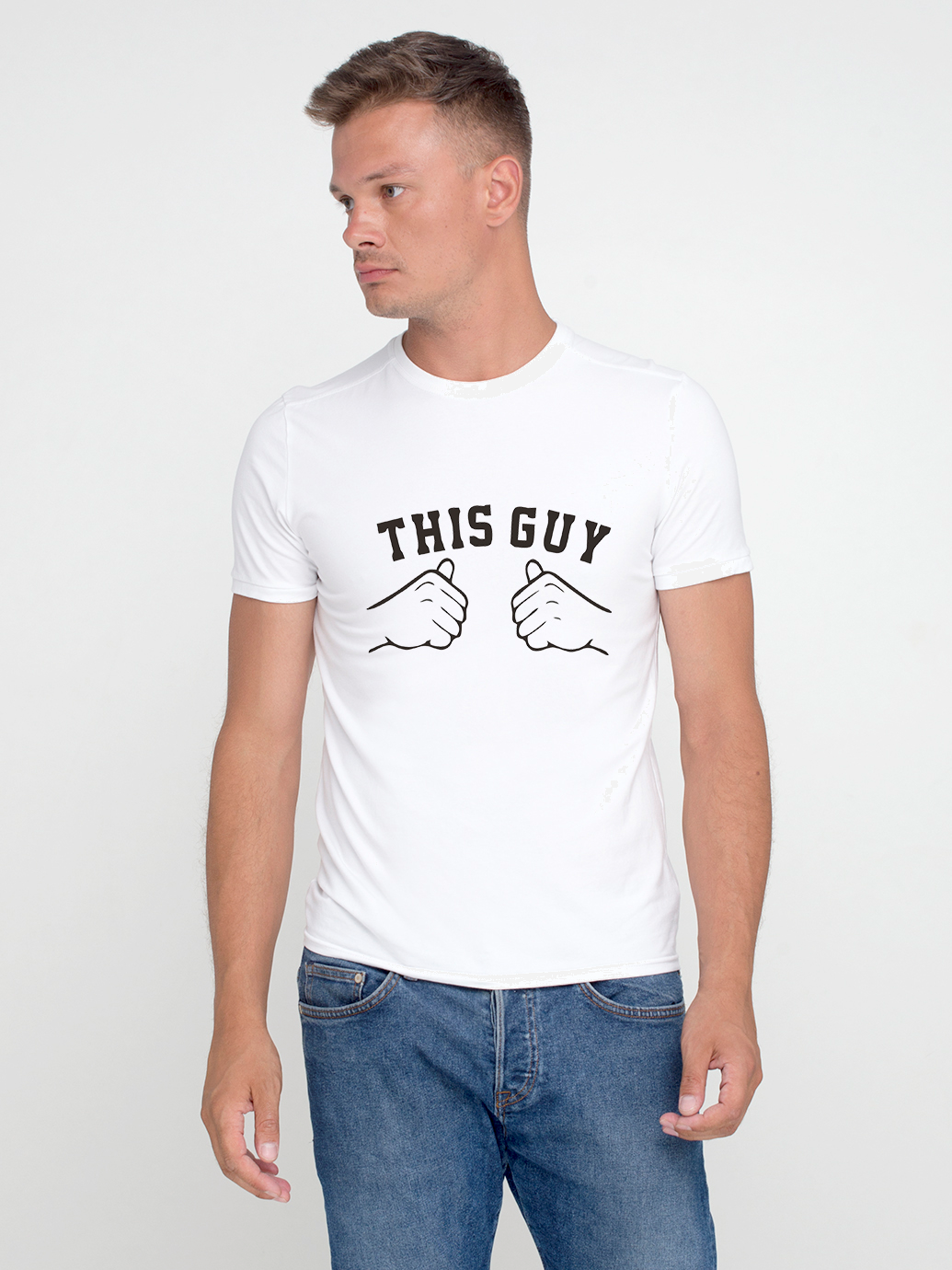 

Футболка Malta 19М440-24-П2_This_Guy-B XXL (52) Белая