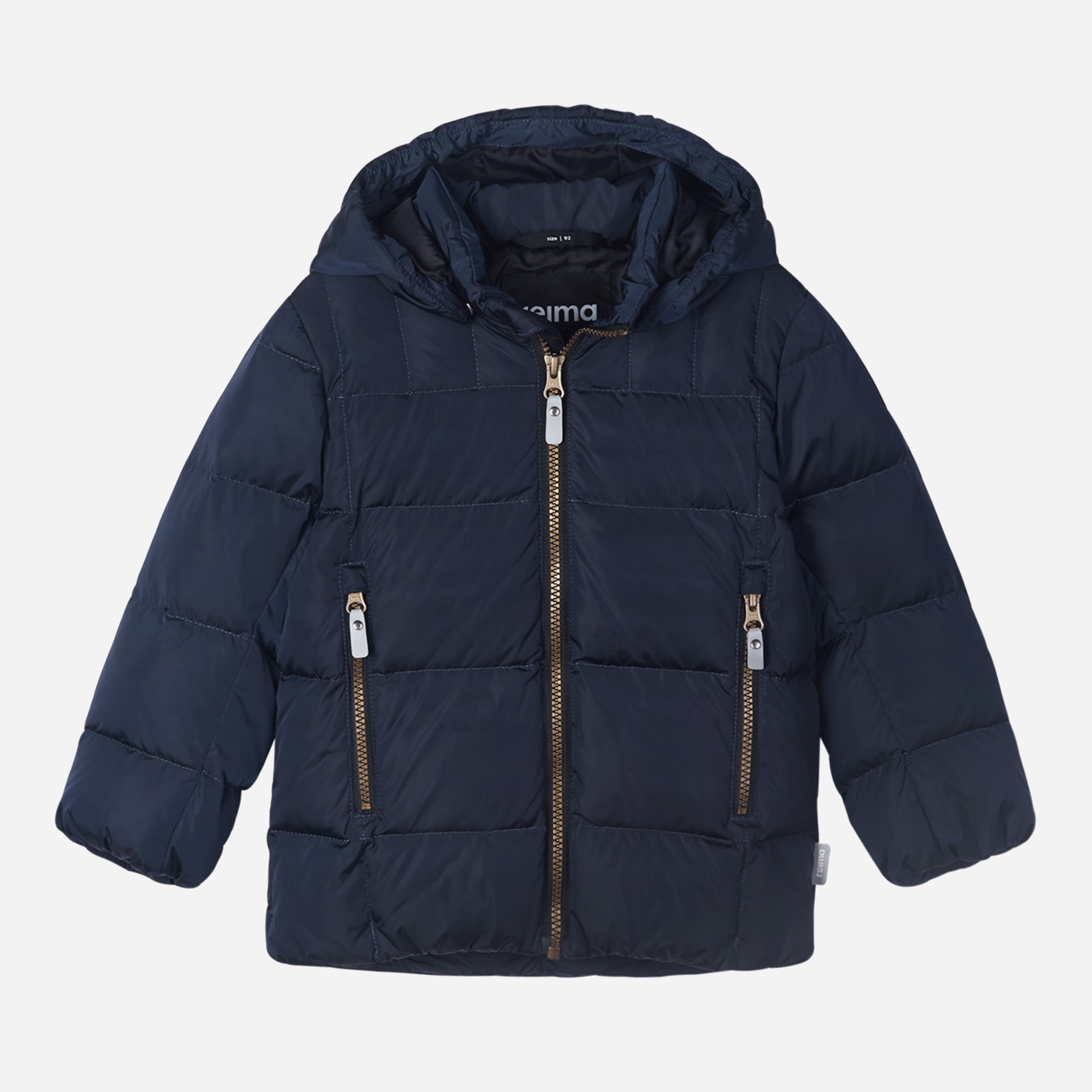 Акція на Дитяча зимова термо куртка для хлопчика Reima Lieto 511323-6980 92 см від Rozetka