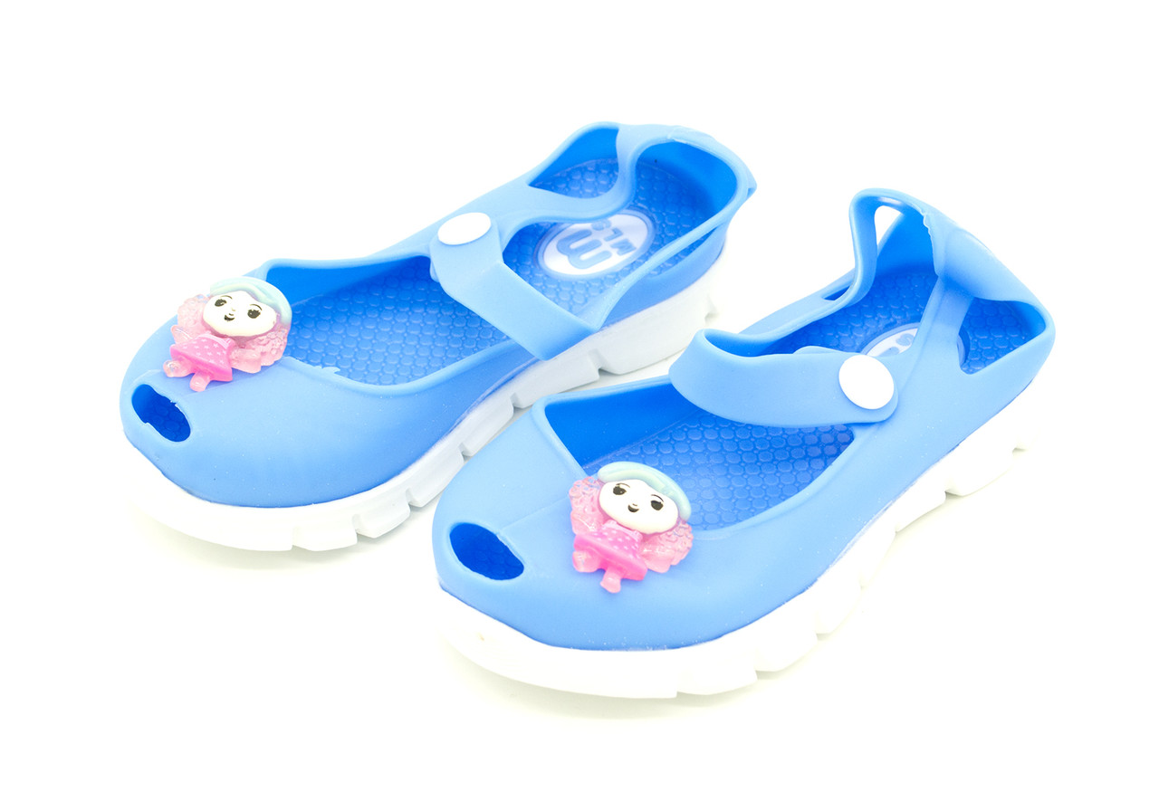 

Сандалии No brend 27 (16 см) Голубой (2158-3 girl blue 27 (16 см))