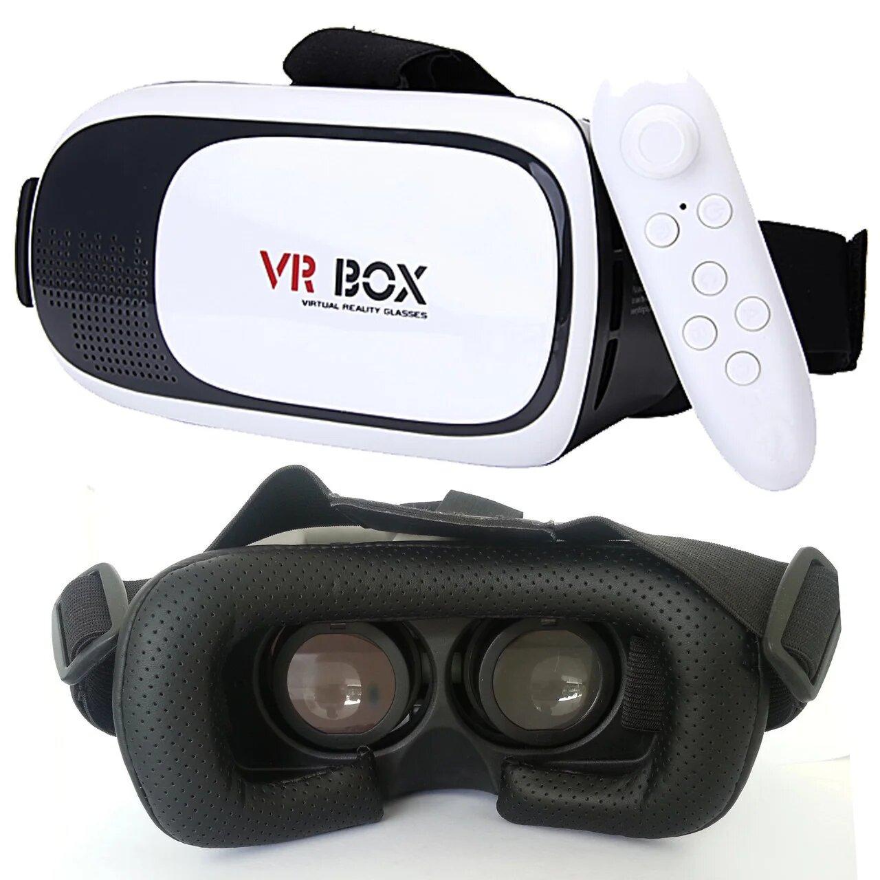 Вр для телефона. VR Box VR 2.0 С пультом. Очки VR Box 2. VR Box v.2.0 шлем виртуальной реальности. Шлем виртуальной реальности vr2.