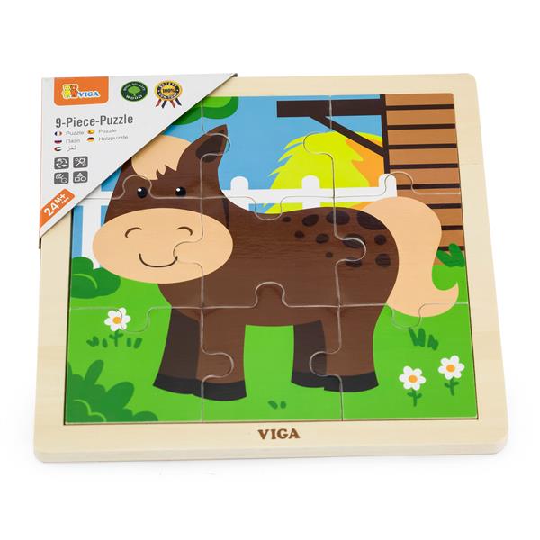 

Пазл Viga Toys "Лошадь" (51439)