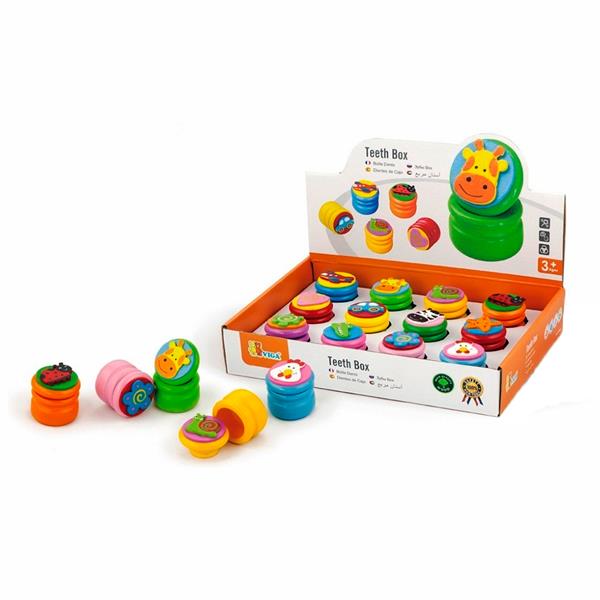 

Набор деревянных игрушек Viga Toys Шкатулка зубной феи (53911)