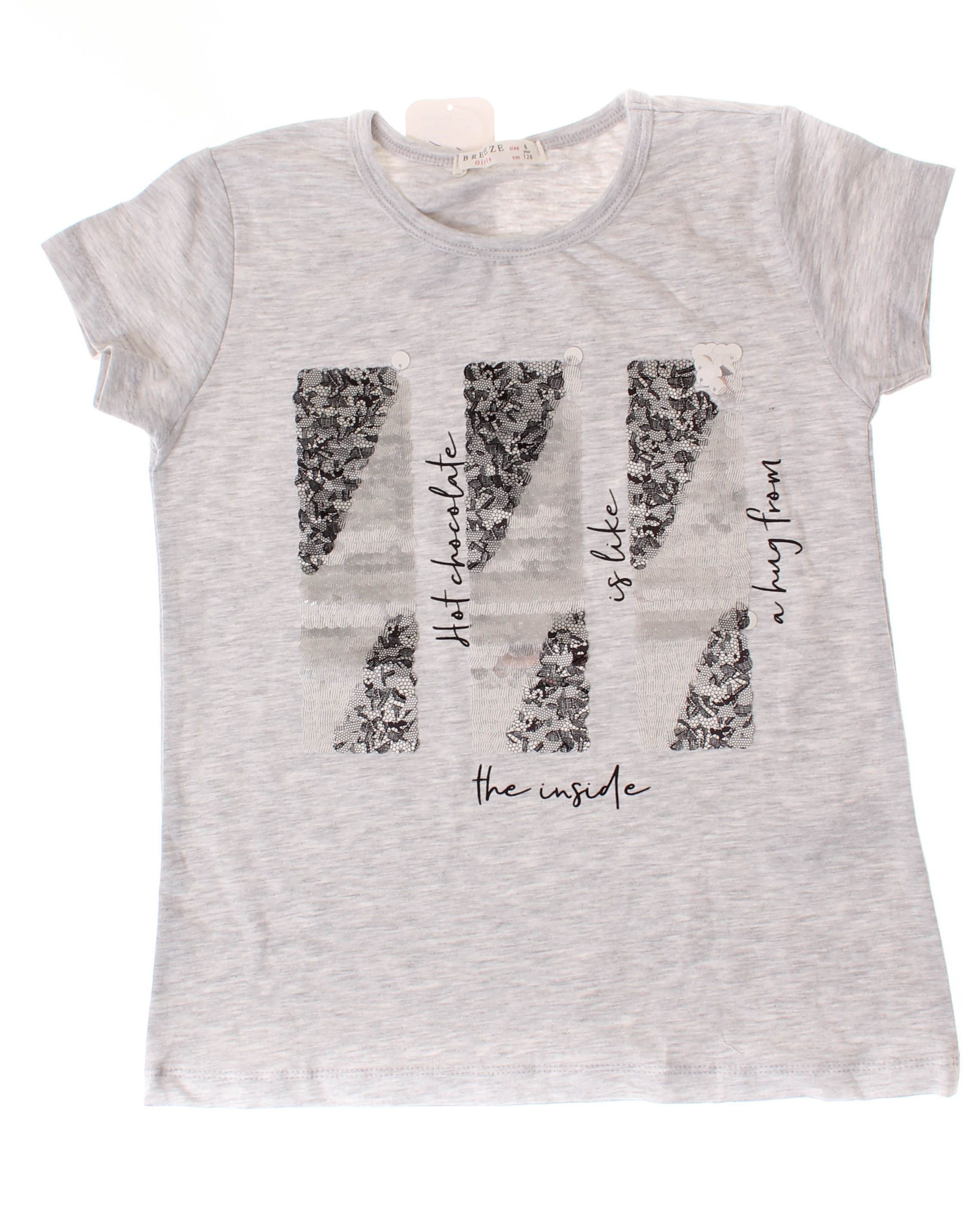 

Футболка Breeze Серый 134 см 14299 (497095)