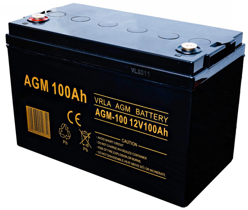 Аккумуляторная батарея Volt Polska AGM 12V 100Ah VRLA (6AKUXAG100 ...
