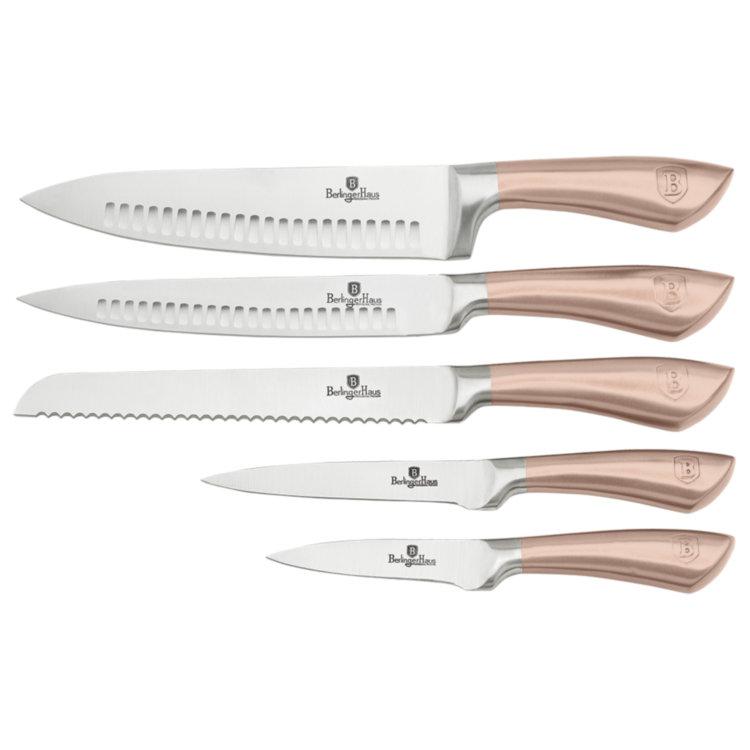 

Набор кухонных ножей 6 предметов Metallic Line Rose Gold Edition BH 2375
