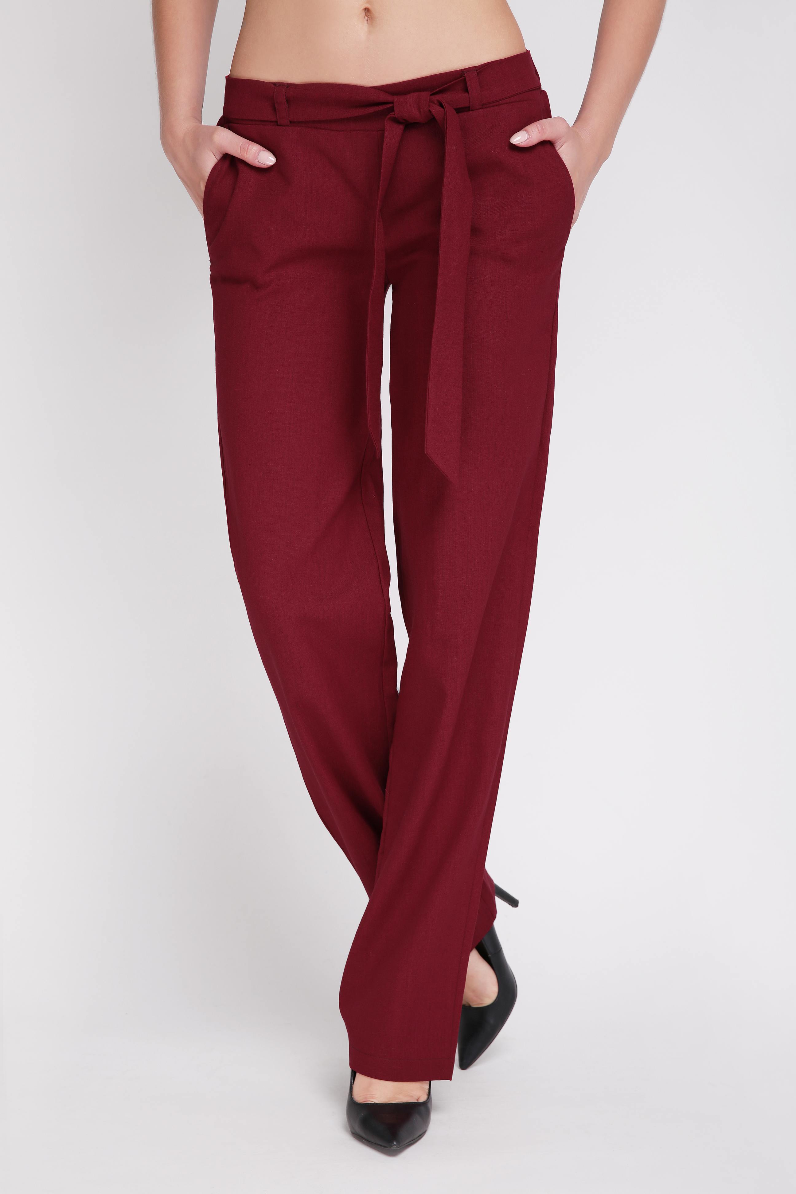 

Брюки ARTSTYLE LEGGINGS SUMMER-TRUBA BRK-287D (бордо) 40 (BRK-287D)