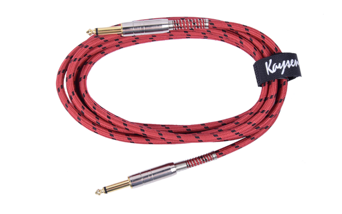 

Кабель Kaysen Jack 6.3 M - Jack 6.3 M (RC-B-3) 3м RD