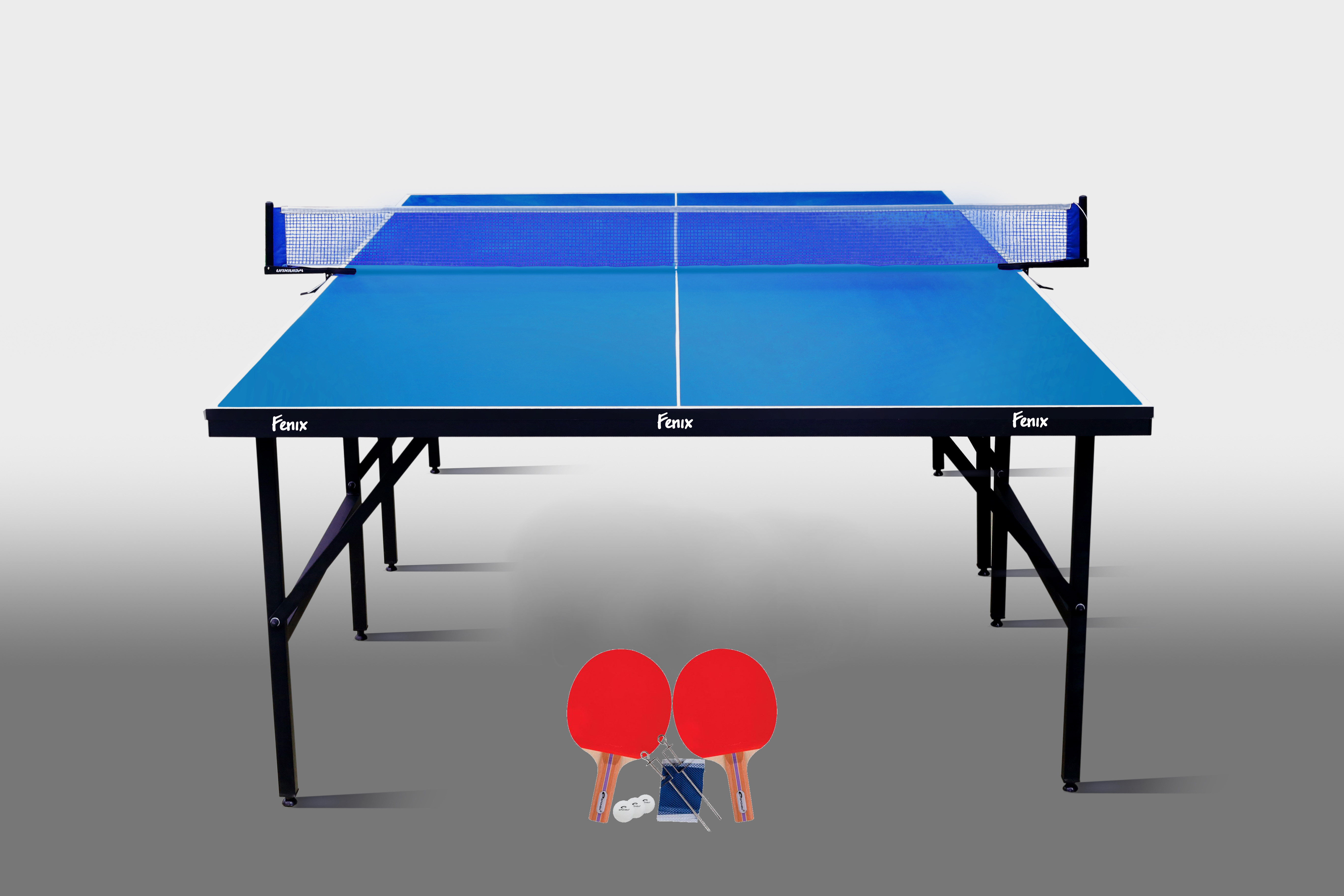 

Теннисный стол для помещений «Феникс» Basic Sport M19 синий, (026-0013)