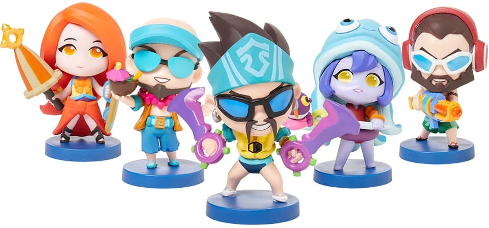 

Фигурки Riot League of Legends Pool Party Team Minis Set (1589-00-00)