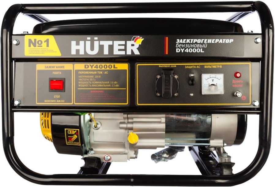 Генератор huter dy4000l характеристики