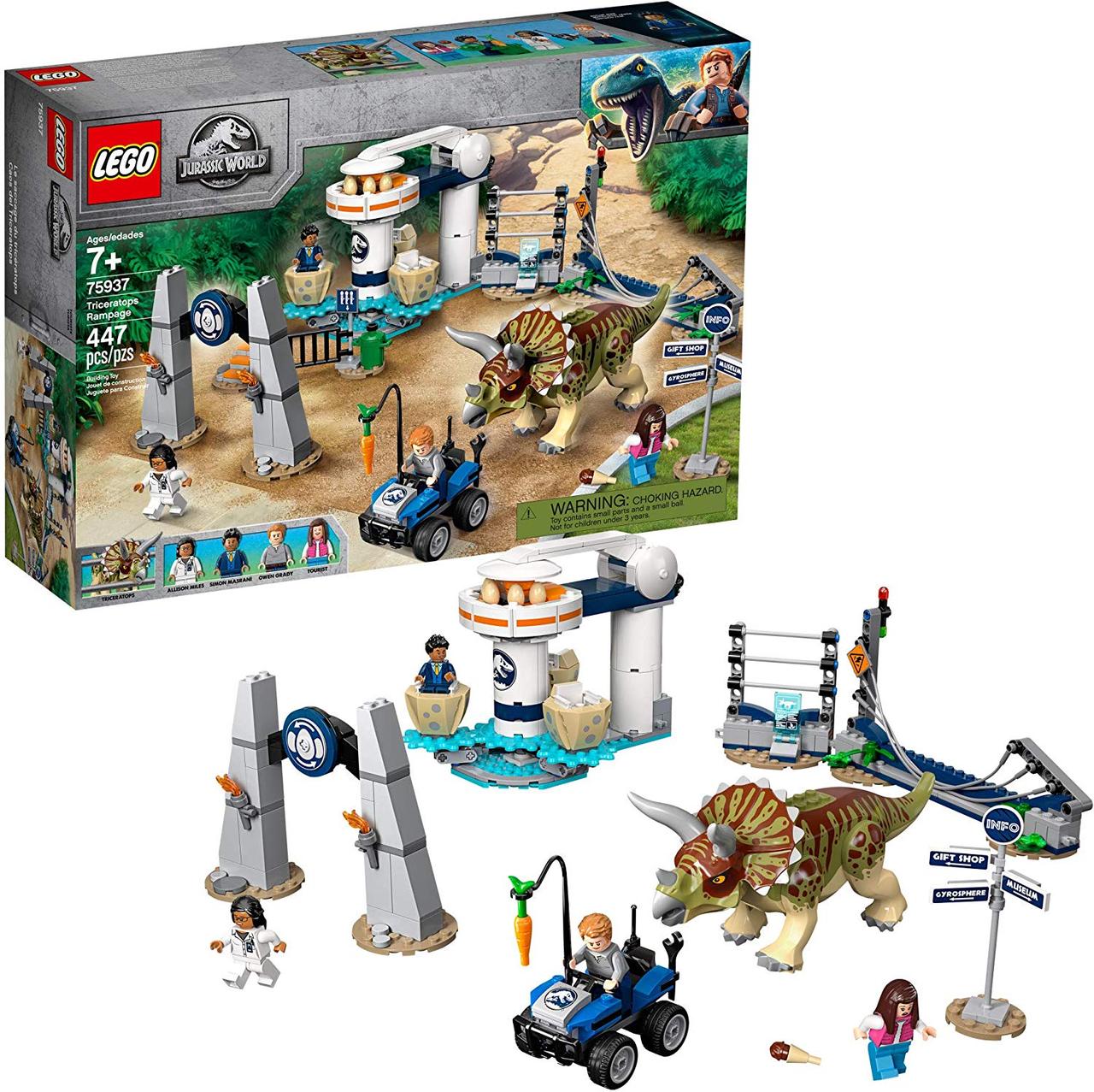 Конструктор LEGO Jurassic World Ярость нападение трицератопса (75937) –  фото, отзывы, характеристики в интернет-магазине ROZETKA от продавца: IQ  Kids | Купить в Украине: Киеве, Харькове, Днепре, Одессе, Запорожье, Львове