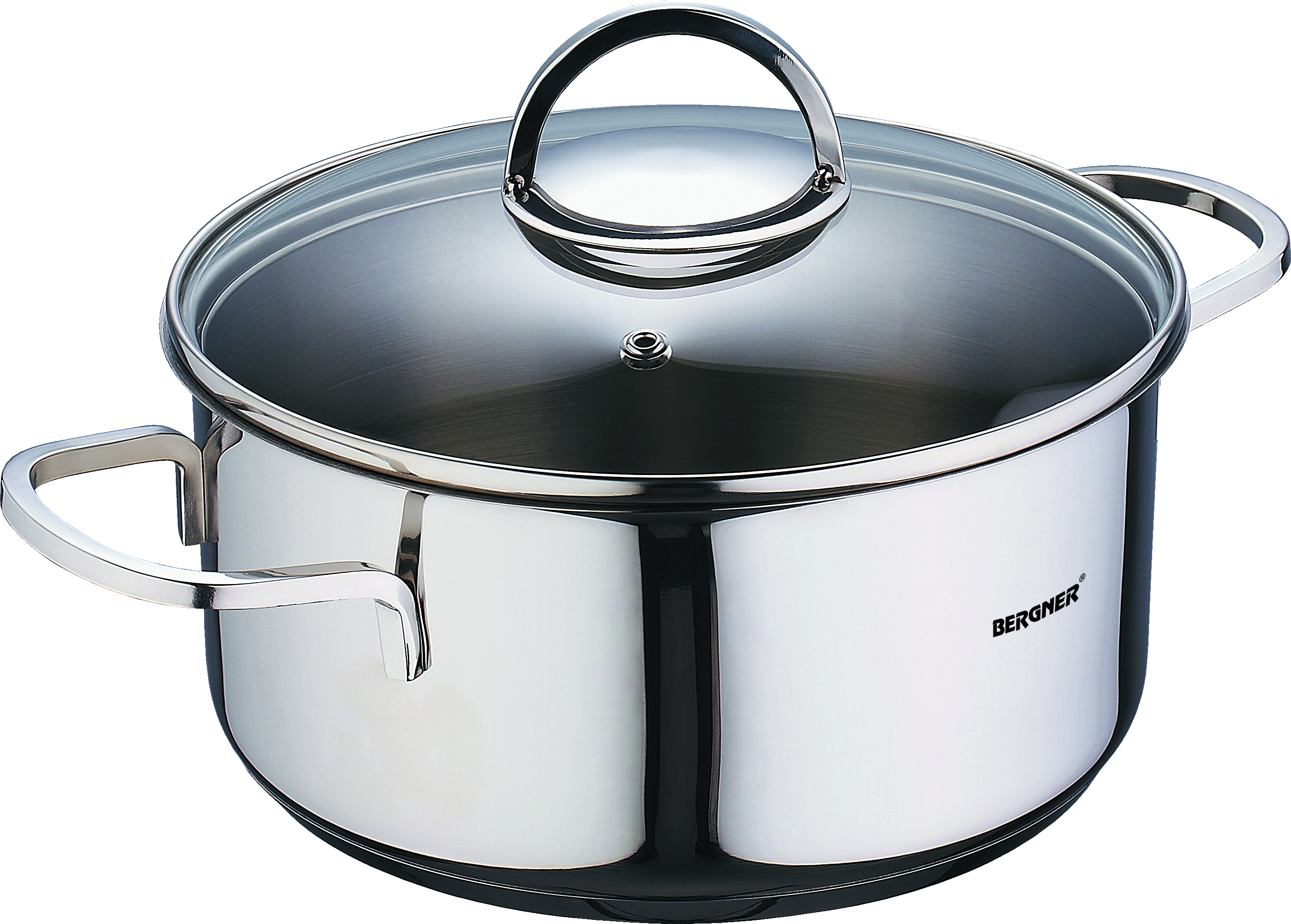 

Кастрюля с крышкой Bergner Classic 6 л BG-9550