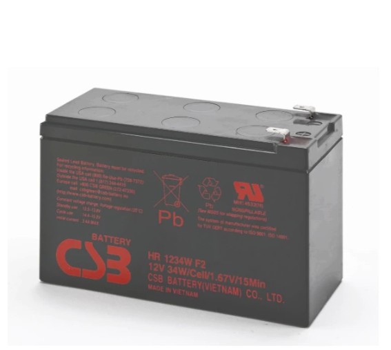 Батарея к ИБП 12В 9Ач CSB (HR1234WF2) – характеристики | ROZETKA