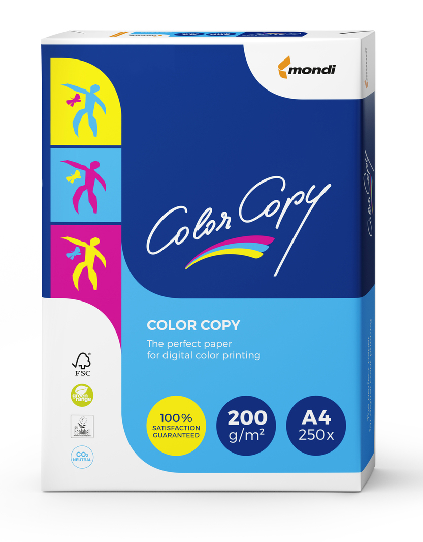 

Бумага Color Copy А4 200 г/м2 (A4.200.CC)