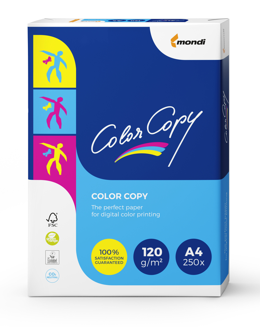 

Бумага Color Copy 120г/м2 А4 (A4.120.CC)