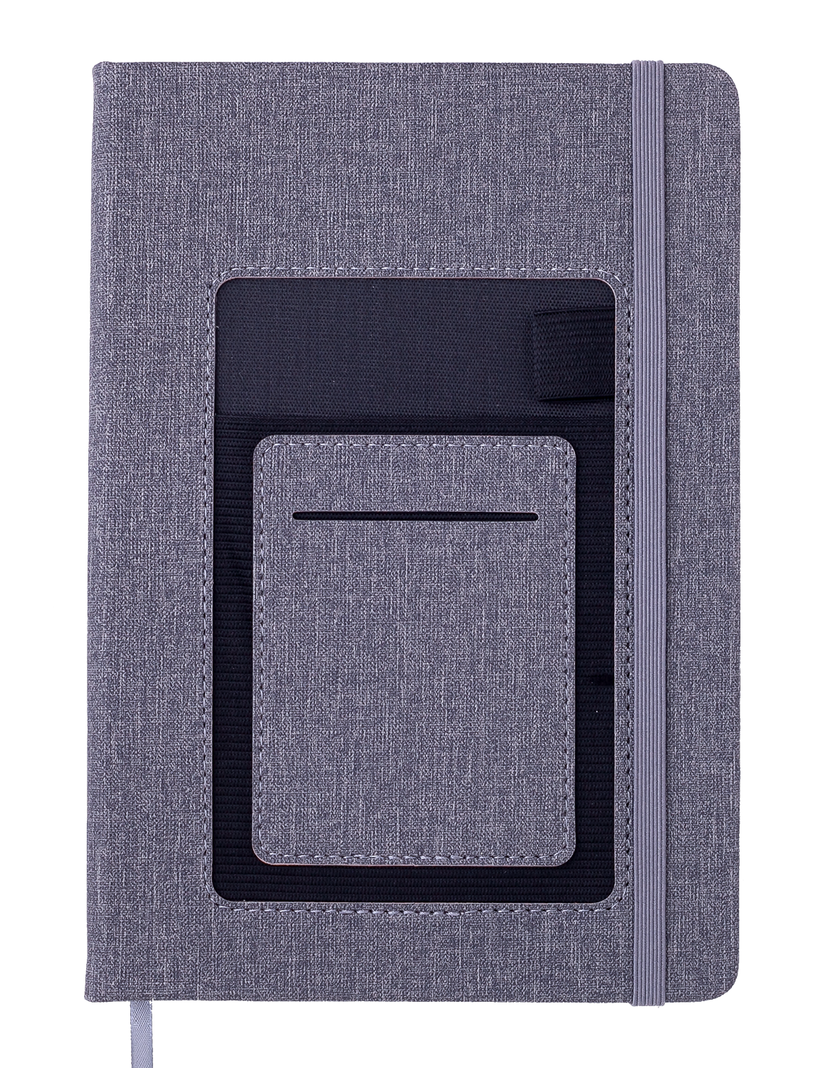 

Блокнот деловой Buromax Comfort А5 из иск.кожи линия 96 л. серый (BM.295209-09)
