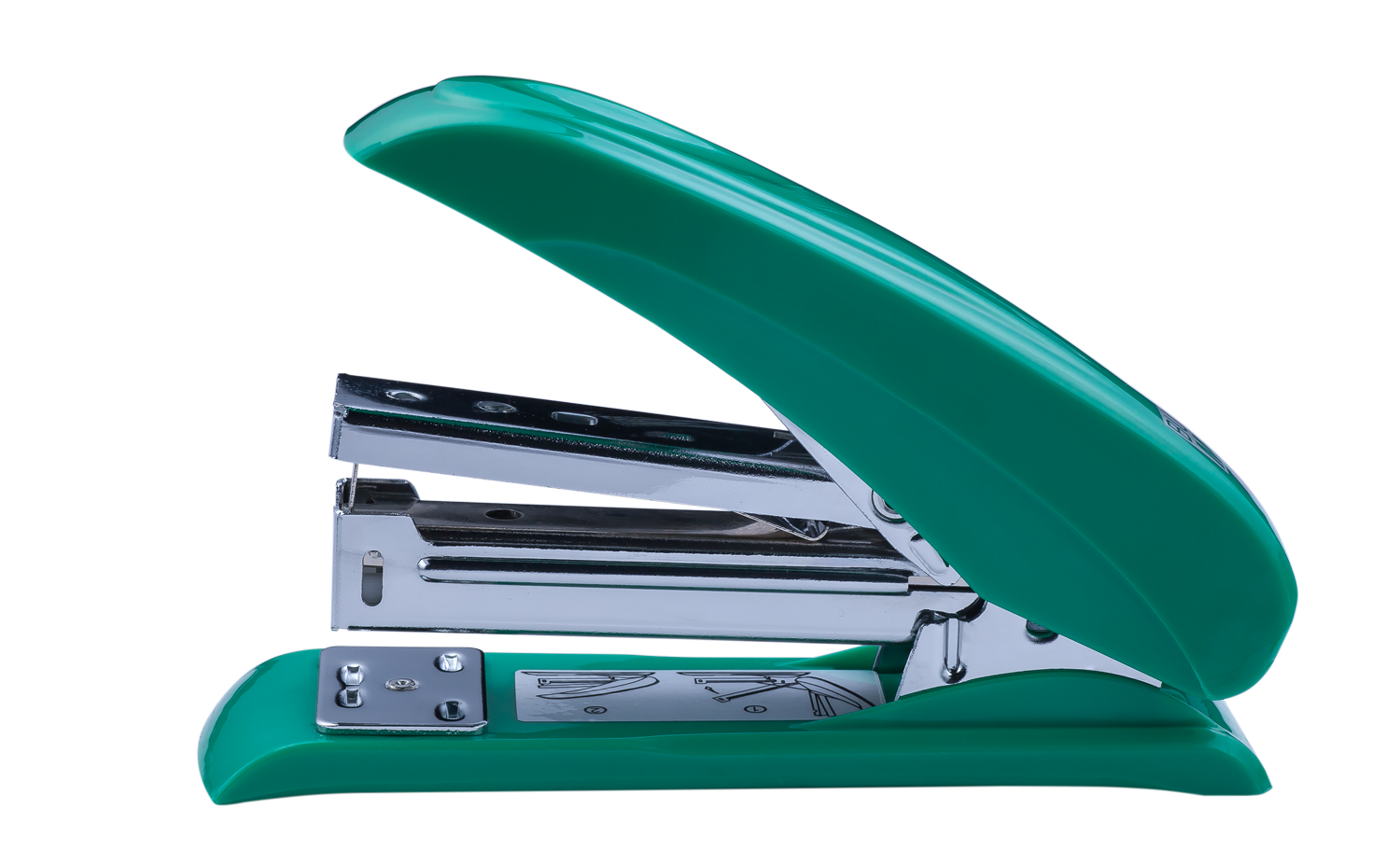 

Степлер пластиковий Buromax Power Saving (скобы №24; 26) 20 л зеленый (BM.4211-04)