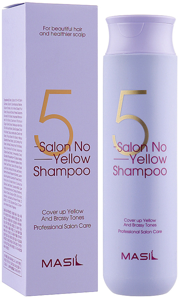 Шампунь Masil 5 Salon No Yellow Shampoo против желтизны волос 150 мл ...
