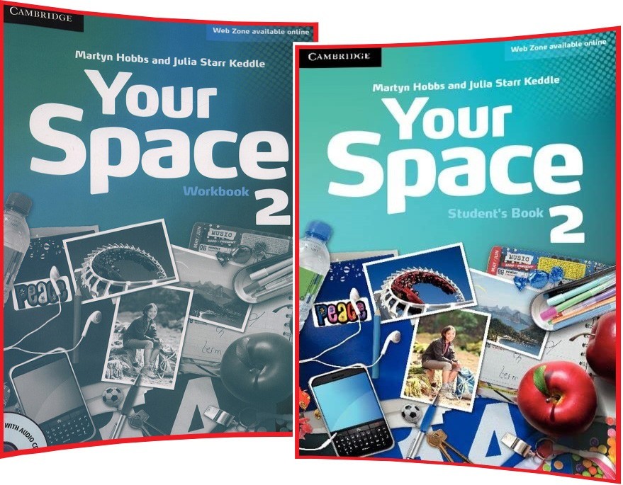Your Space. Student's Book+Workbook. 2. Cambridge. Комплект книг по ...