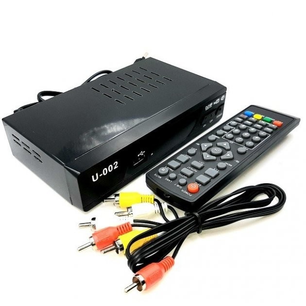 FULL HD Тюнер Т2 ТВ ресивер DVB-T2 приставка с LCD дисплеем и WI FI и ...