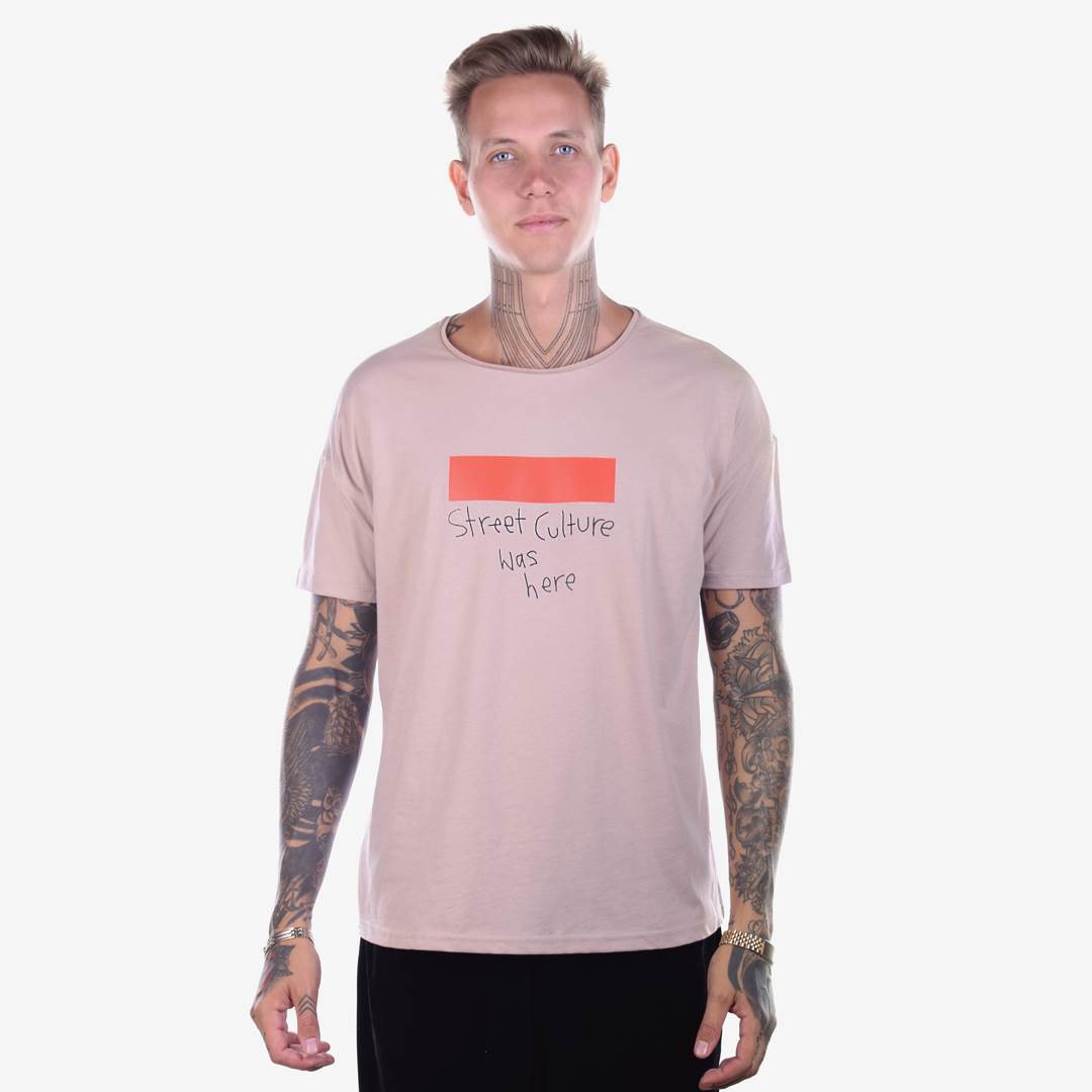 

Футболка POWER STREET CULTURE бежевая 100866_M