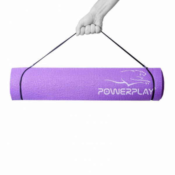 

Килимок для фітнесу і йоги PowerPlay Pro Original 4010, 173х61х0,6 Фіолетовий (SKL24-143782)