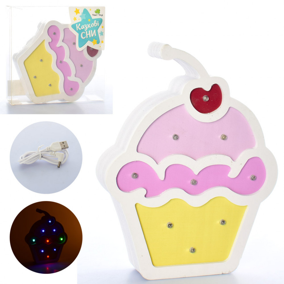

Деревянная игрушка Tree Toys "Ночник" MD 2225