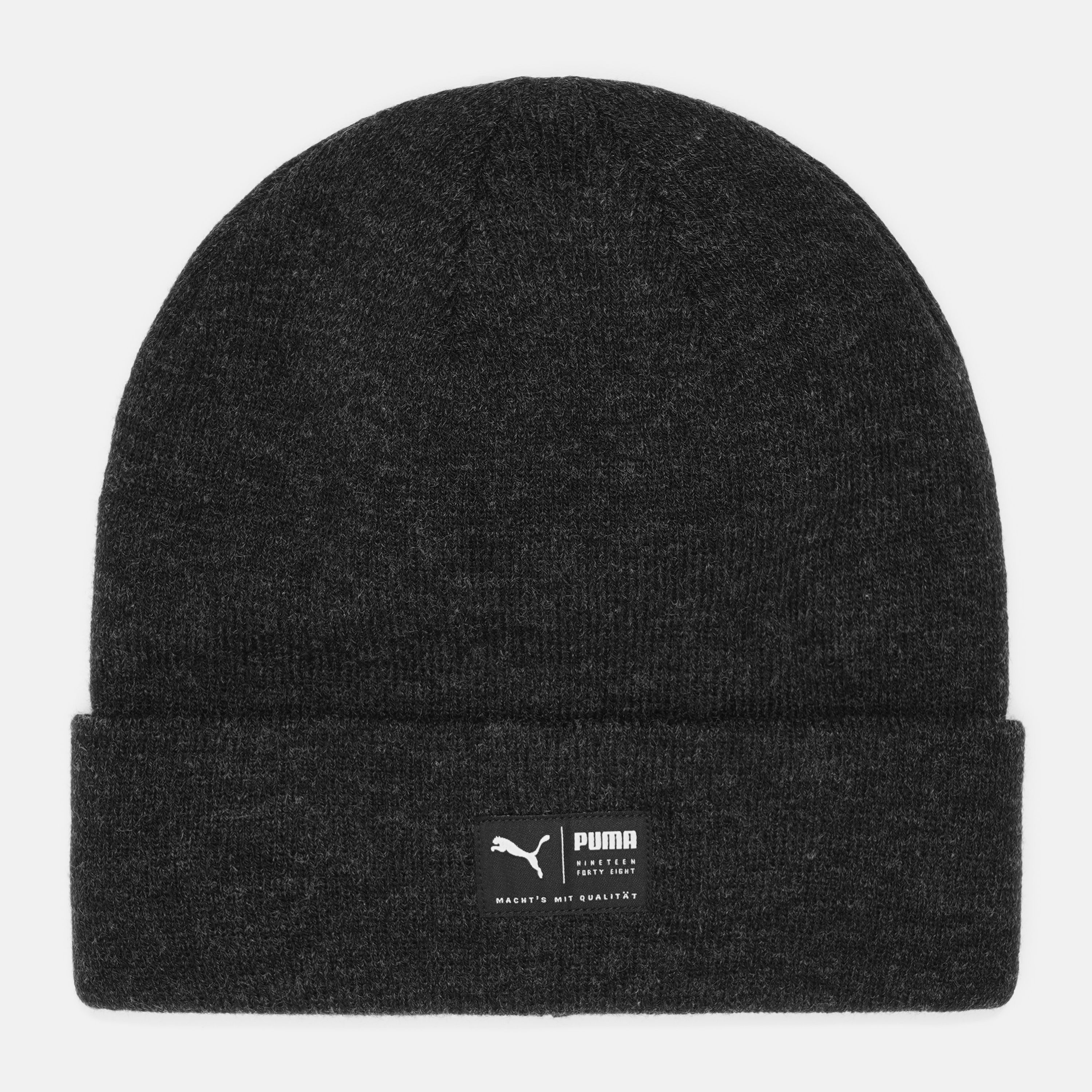 Акція на Шапка Puma Archive Heather Beanie 02173901 One Size Black від Rozetka