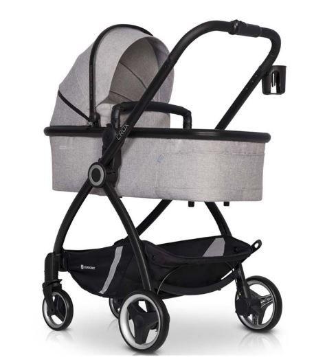 

Детская коляска 2 в 1 Euro-Cart Crox Grey Fox