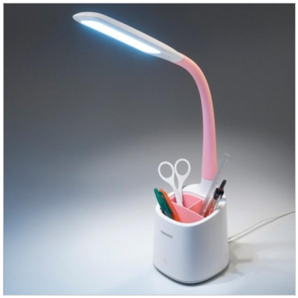 

Настольная лампа Tiross TS-1809 white/blue - 6 Вт, 60 Led