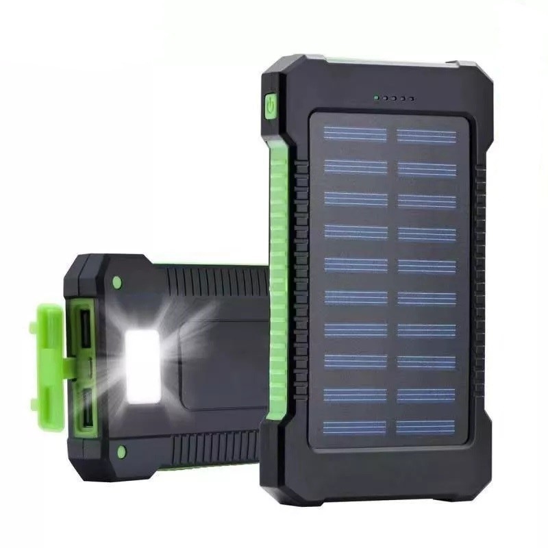 Портативний аккумулятор 10000mAh, PowerBank на сонячній батареї з ...