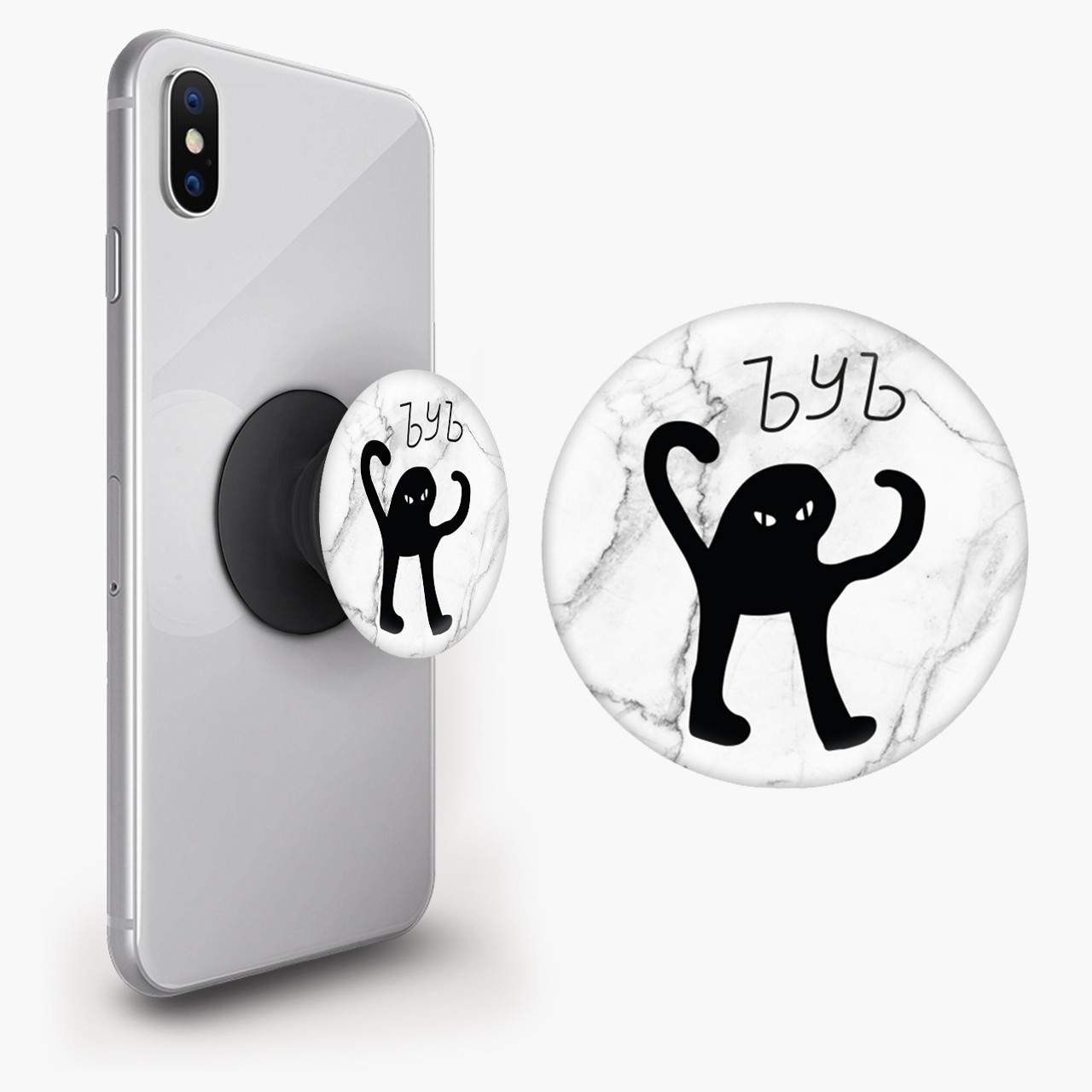 Попсокет (Popsockets) держатель для смартфона черный кот (8754-1331-BK)  Черный – фото, отзывы, характеристики в интернет-магазине ROZETKA от  продавца: Creativen | Купить в Украине: Киеве, Харькове, Днепре, Одессе,  Запорожье, Львове