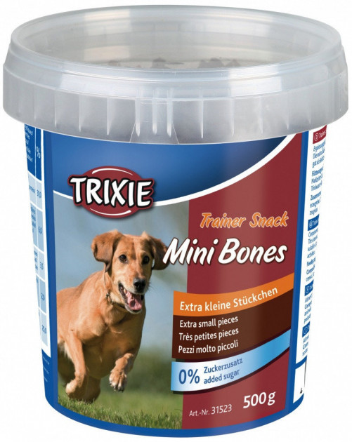 

Лакомство Trixie BGL-TX-807 Trainer Snack Mini Bones для собак косточки 500 г