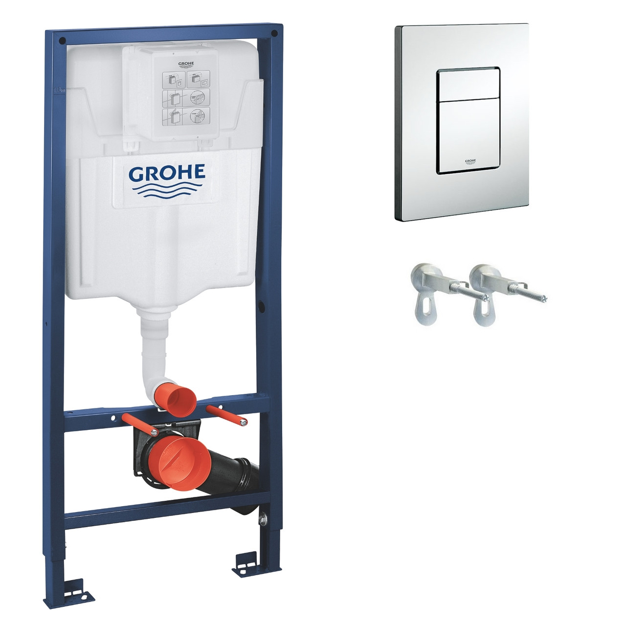 

Инсталляция Grohe Rapid SL 38772001 3 в 1аналог-38775001 без прокладки