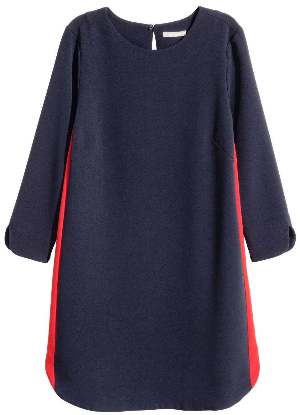 

Платье H&M 04022544 32 Темно-синее/красное