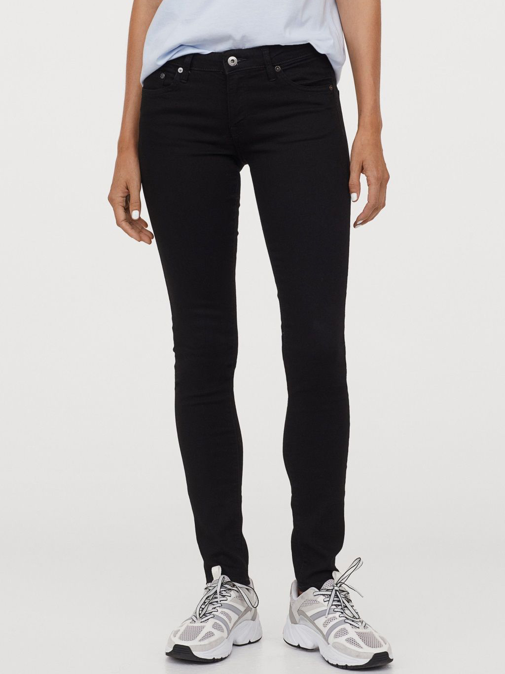 

Джинсы H&M 03990874 25/30 Черные (GT02000000007085_EZH2000000073200)