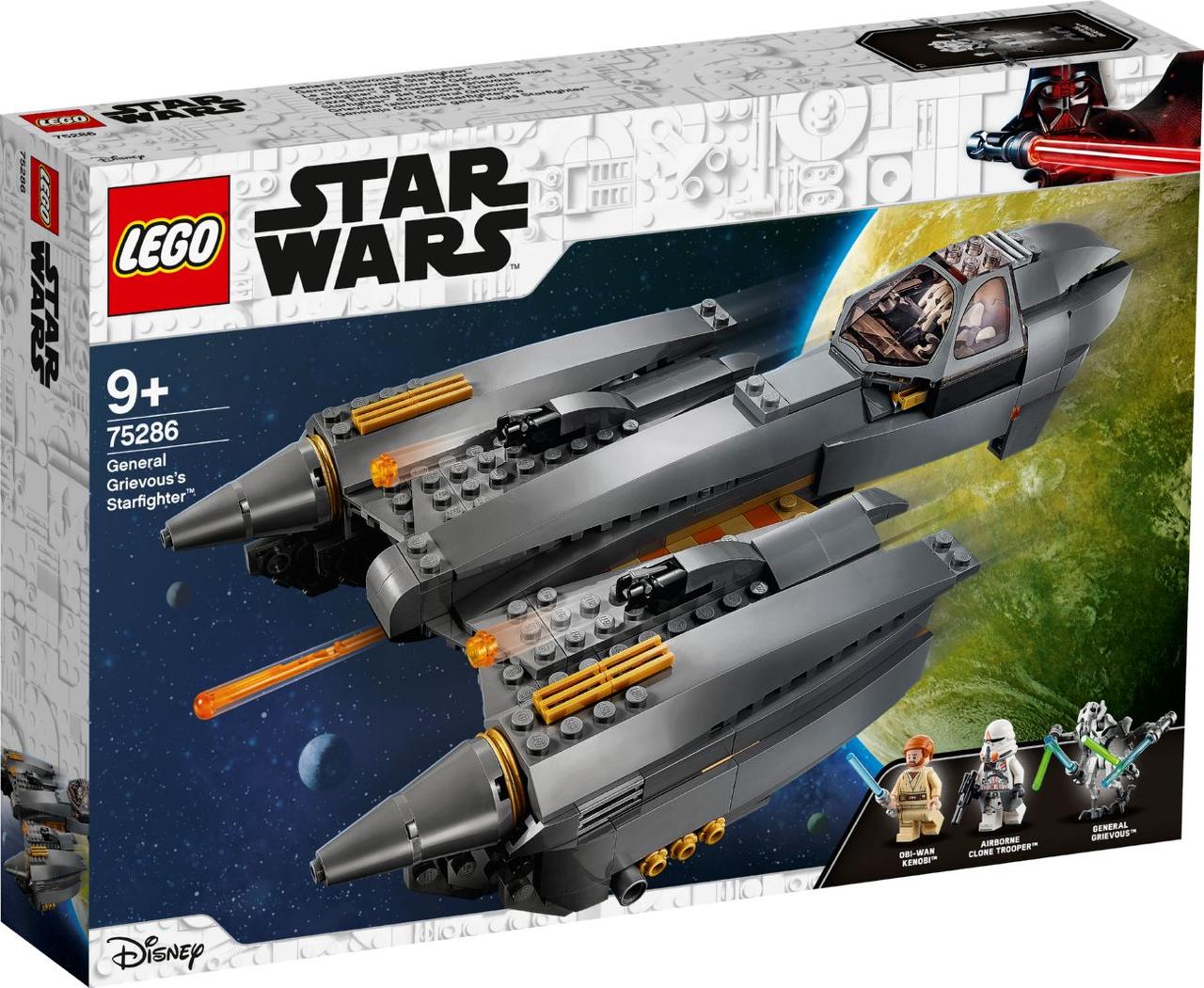 

Lego Star Wars Звёздный истребитель генерала Гривуса 75286