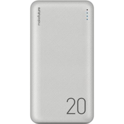 

Батарея универсальная MakeFuture 20000 mAh Li-Pol2*USB White (MPB-201WH)