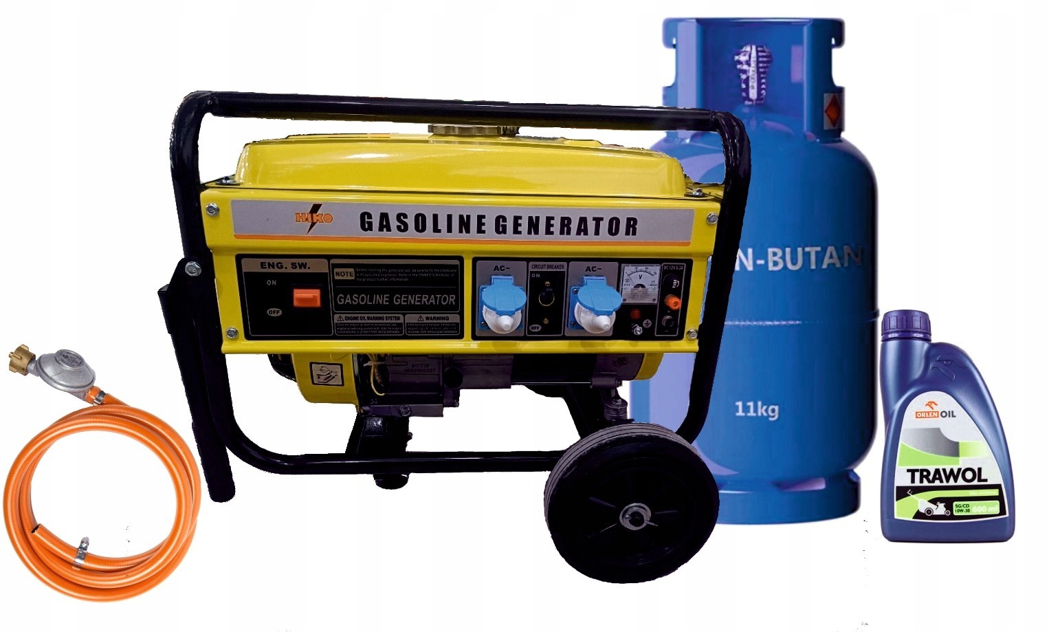 /газо-генератор HIKO BS3500R 3000 Вт – низкие цены, кредит, оплата .