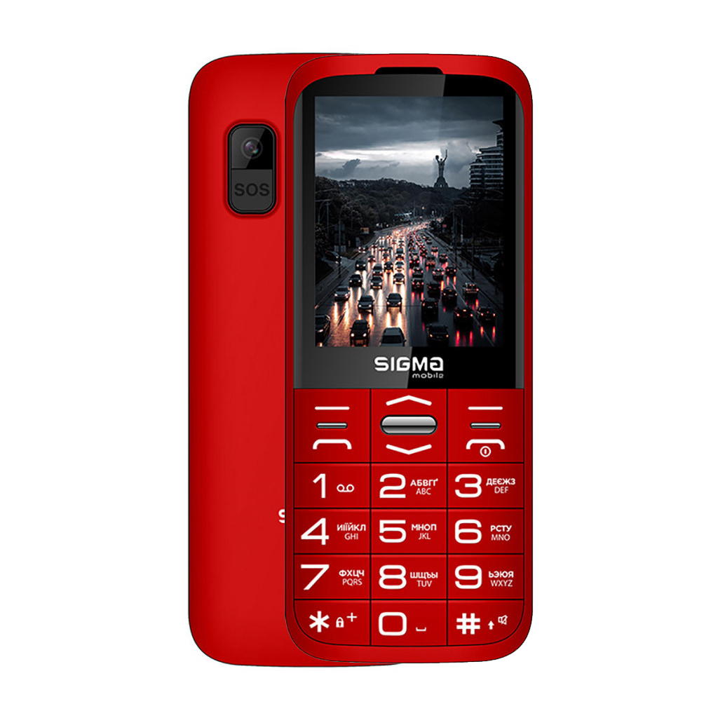 Мобильный телефон Sigma mobile Comfort 50 Grace Dual Sim Red – фото,  отзывы, характеристики в интернет-магазине ROZETKA от продавца: Vendedor |  Купить в Украине: Киеве, Харькове, Днепре, Одессе, Запорожье, Львове