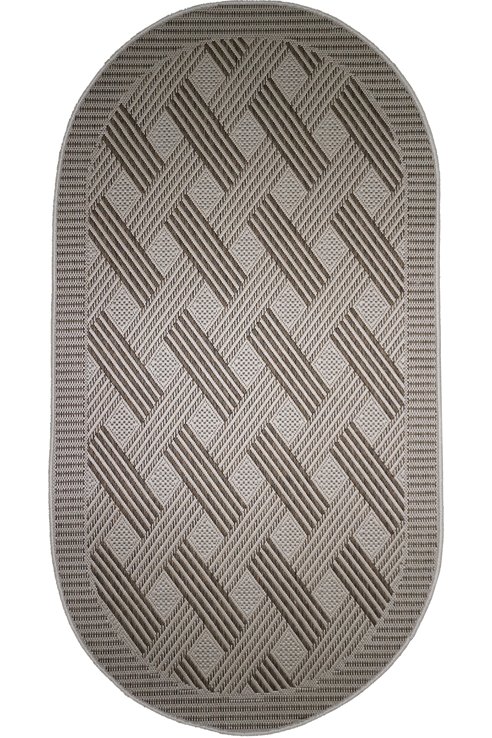 

Ковер Acvila Group FLAT 4817 2 1.6 х 2.3 м Бежевый Овал