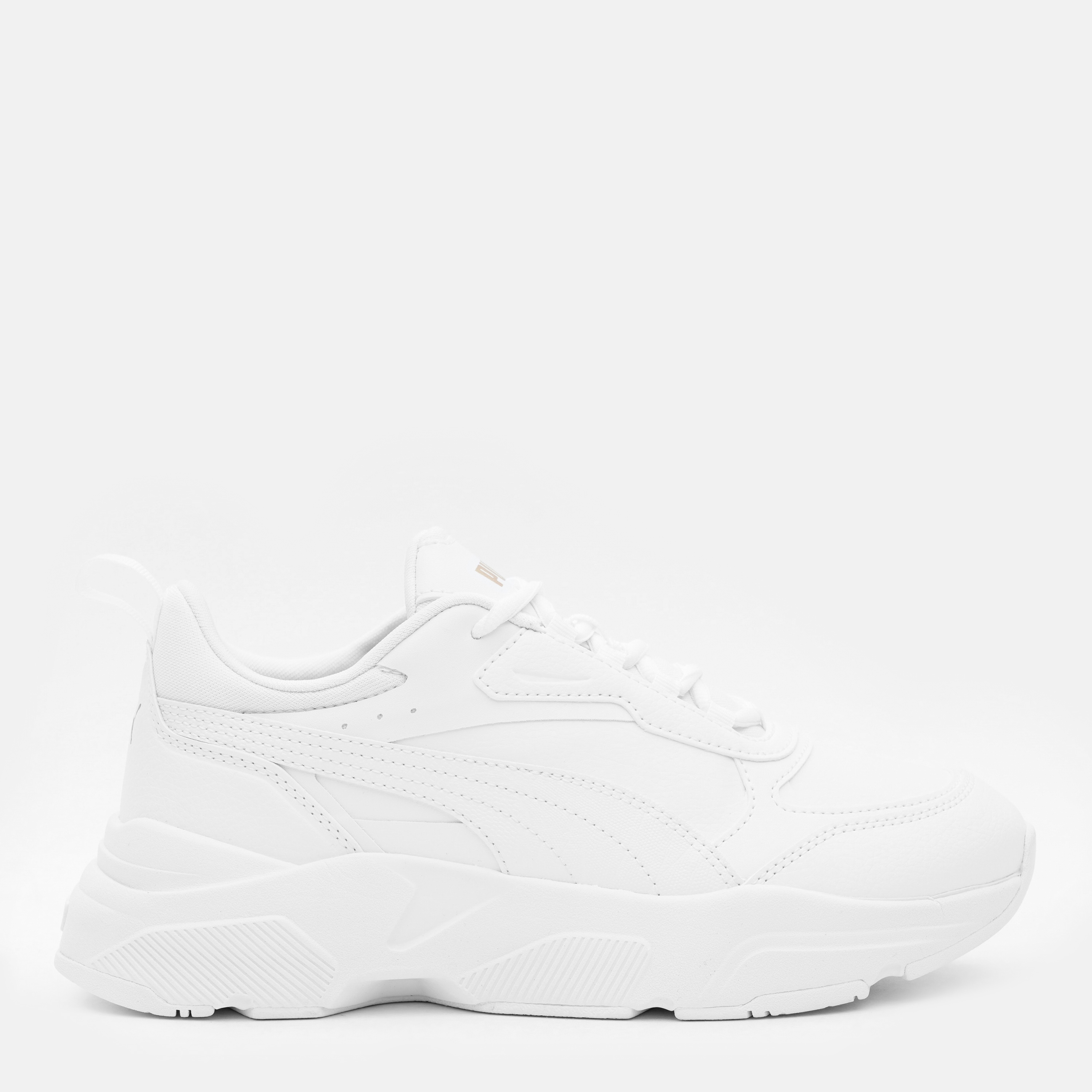 Акція на Жіночі кросівки Puma Cassia SL 38527901 38.5 (5.5) 24.5 см White-White-Team Gold від Rozetka