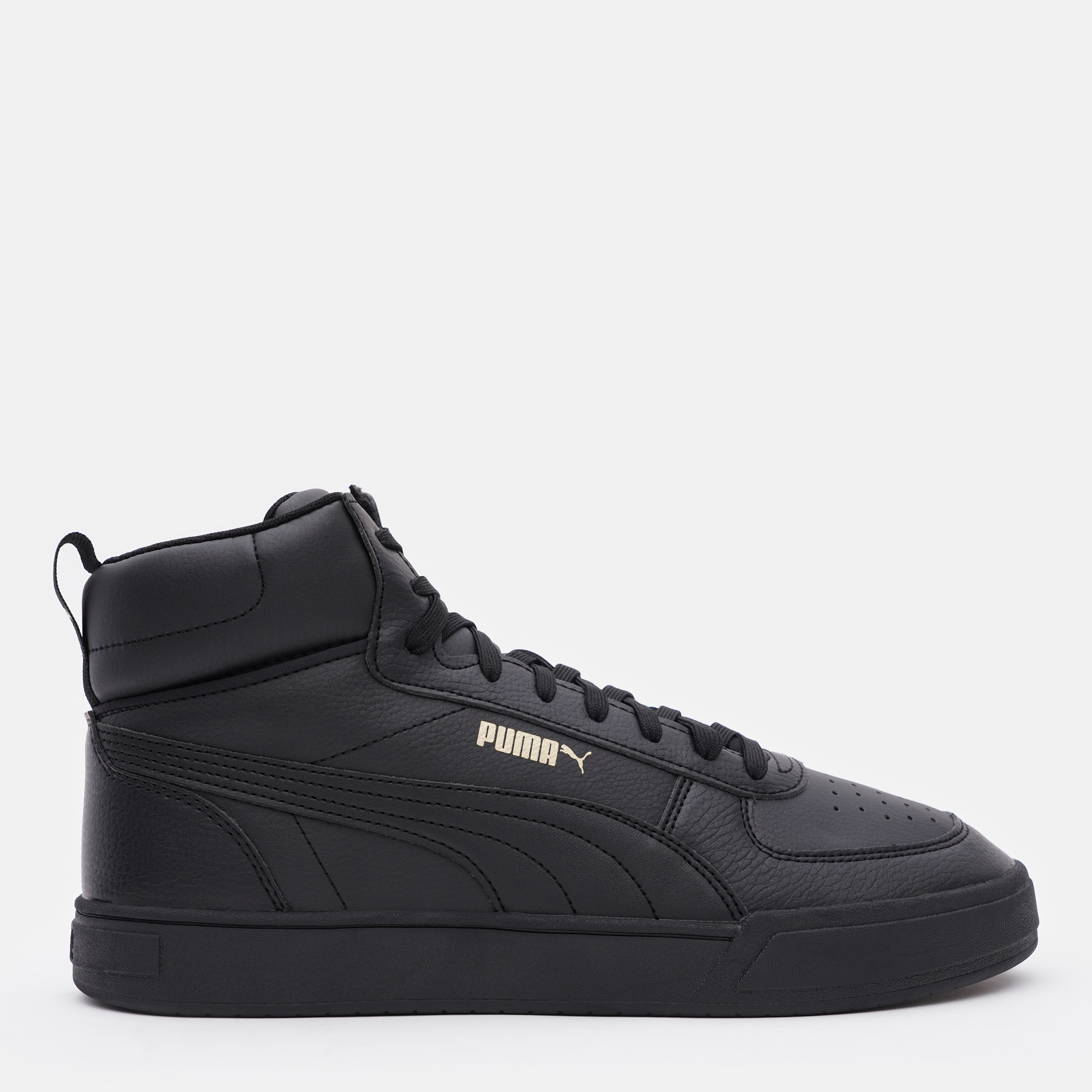 Акція на Чоловічі кеди Puma Caven Mid 38584304 40.5 (7) 26 см Black-Team Gold-Ebony від Rozetka