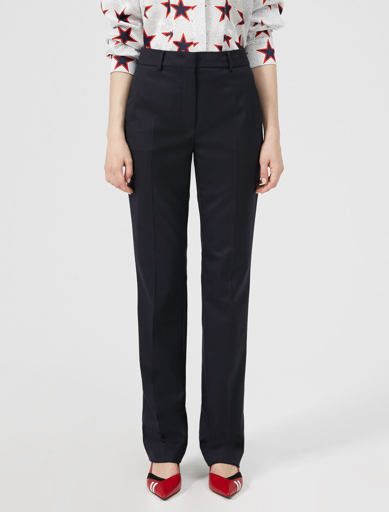 

Брюки MaxMara 42 Синие 21360799000