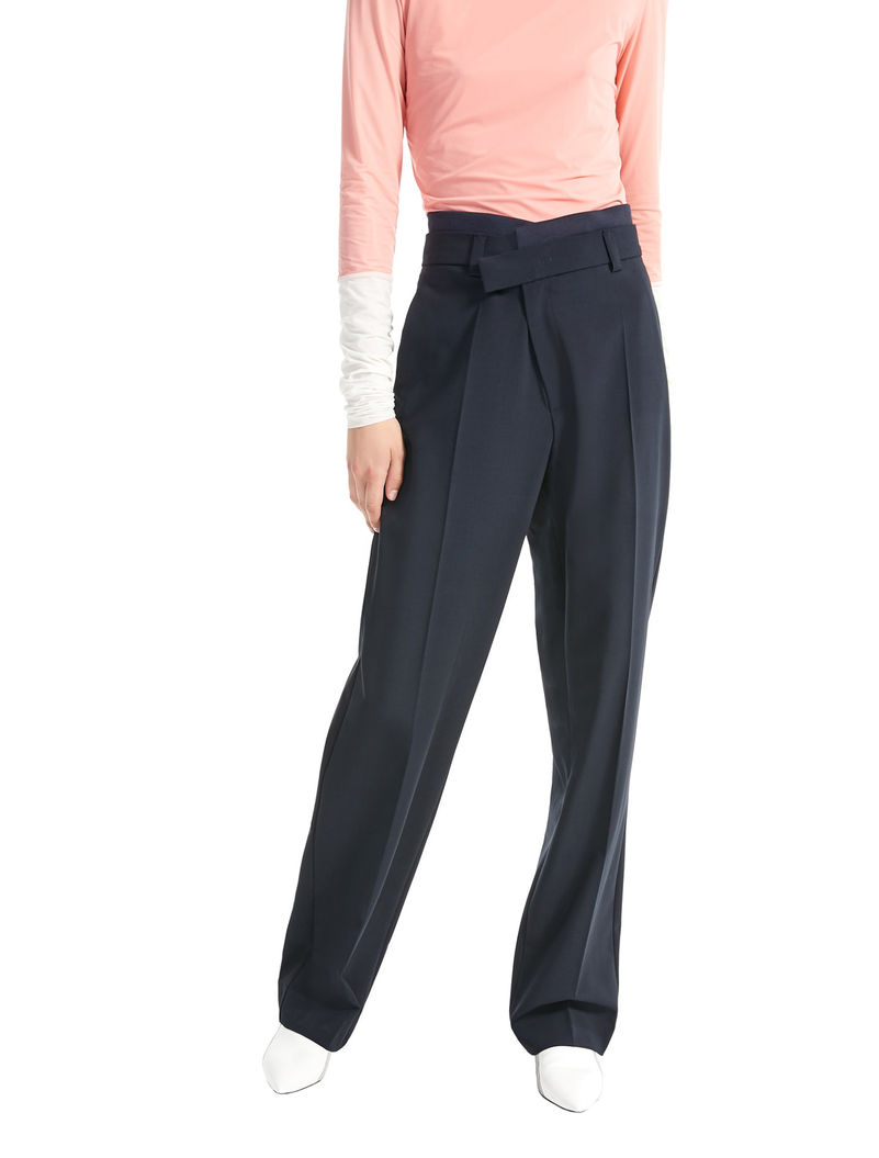 

Брюки MaxMara 44 Синие 21360483000